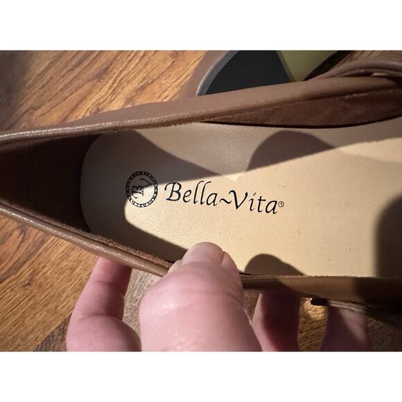 Bella Vita Women's Leather Daven Mary Jane Flats – Brown – Size 7.5 – NWOB - Picture 10 of 10